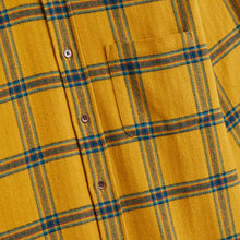 Standard Plaid Flannel Shirt yellow Portuguese Flannel