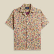 Tapestry Flowers S/S Shirt pastel yellow multi Portuguese Flannel