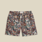 Tapestry Shorts green/brown multi Portuguese Flannel