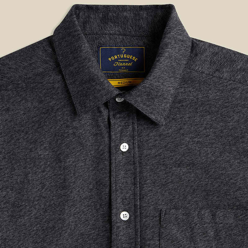 Teca 2.0 Flannel Shirt grey Portuguese Flannel