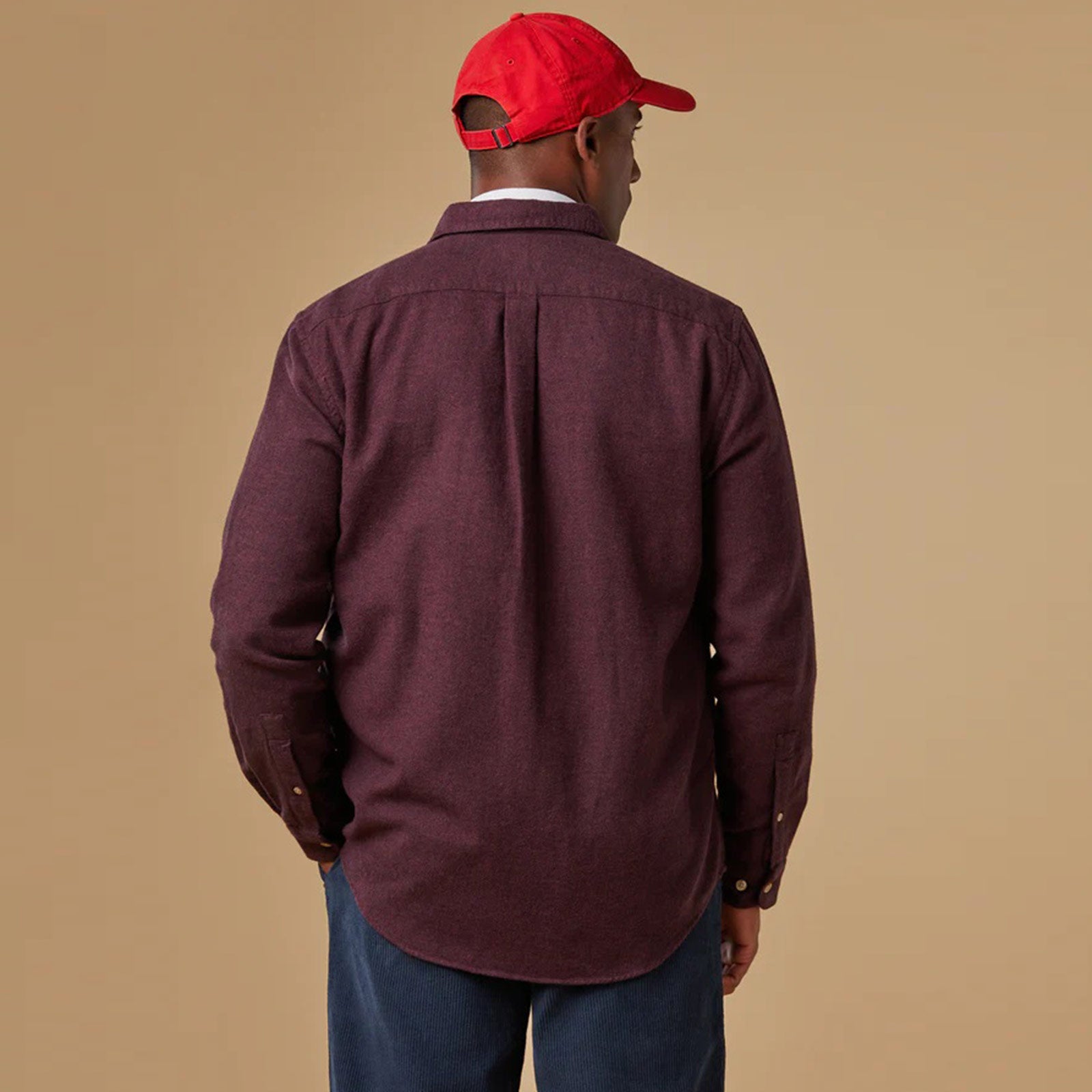 Teca Flannel Shirt bordeaux