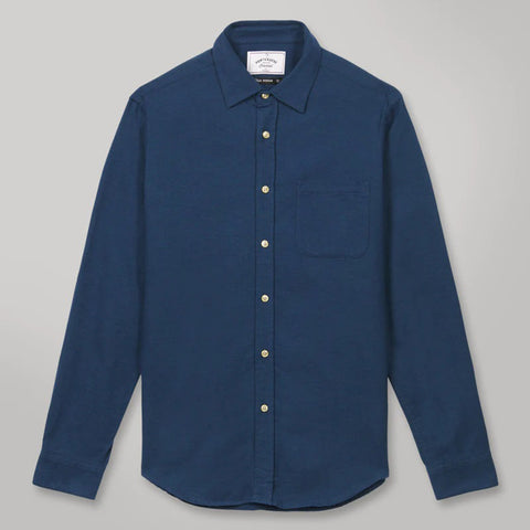 Teca Flannel Shirt french blue