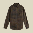 Terra Flannel Shirt brown/beige/blue Portuguese Flannel