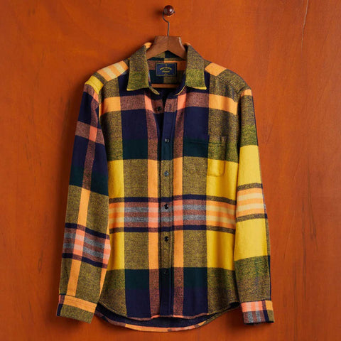 Tirol Flannel Shirt multi/yellow