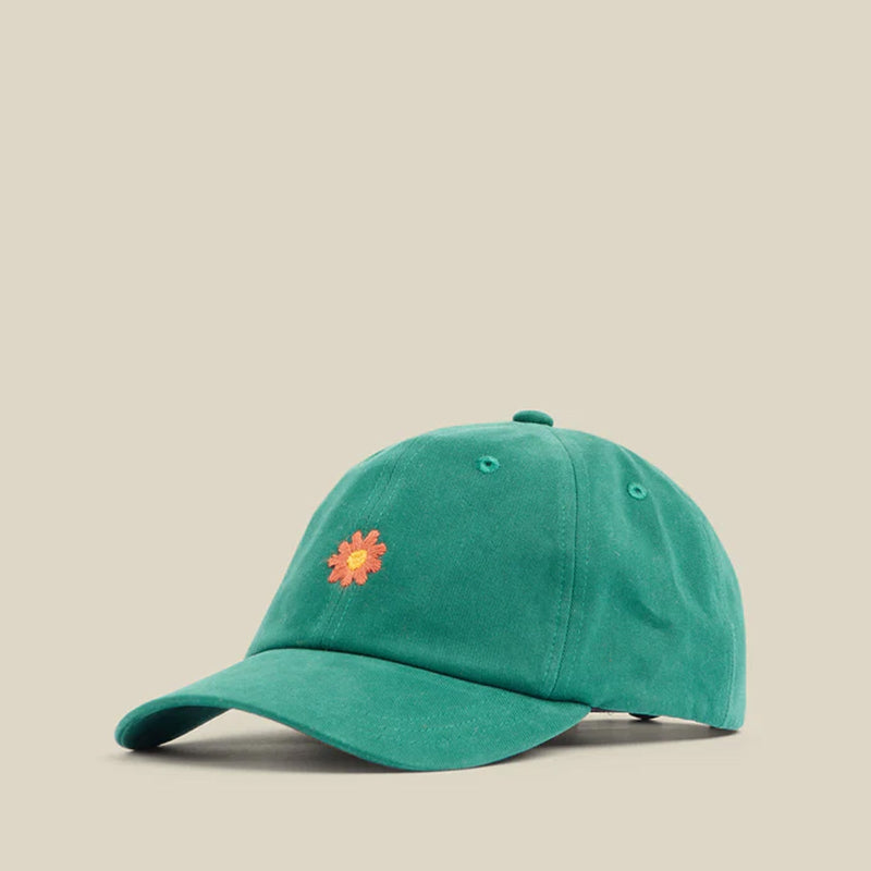 Twill Cap Flower green Portuguese Flannel