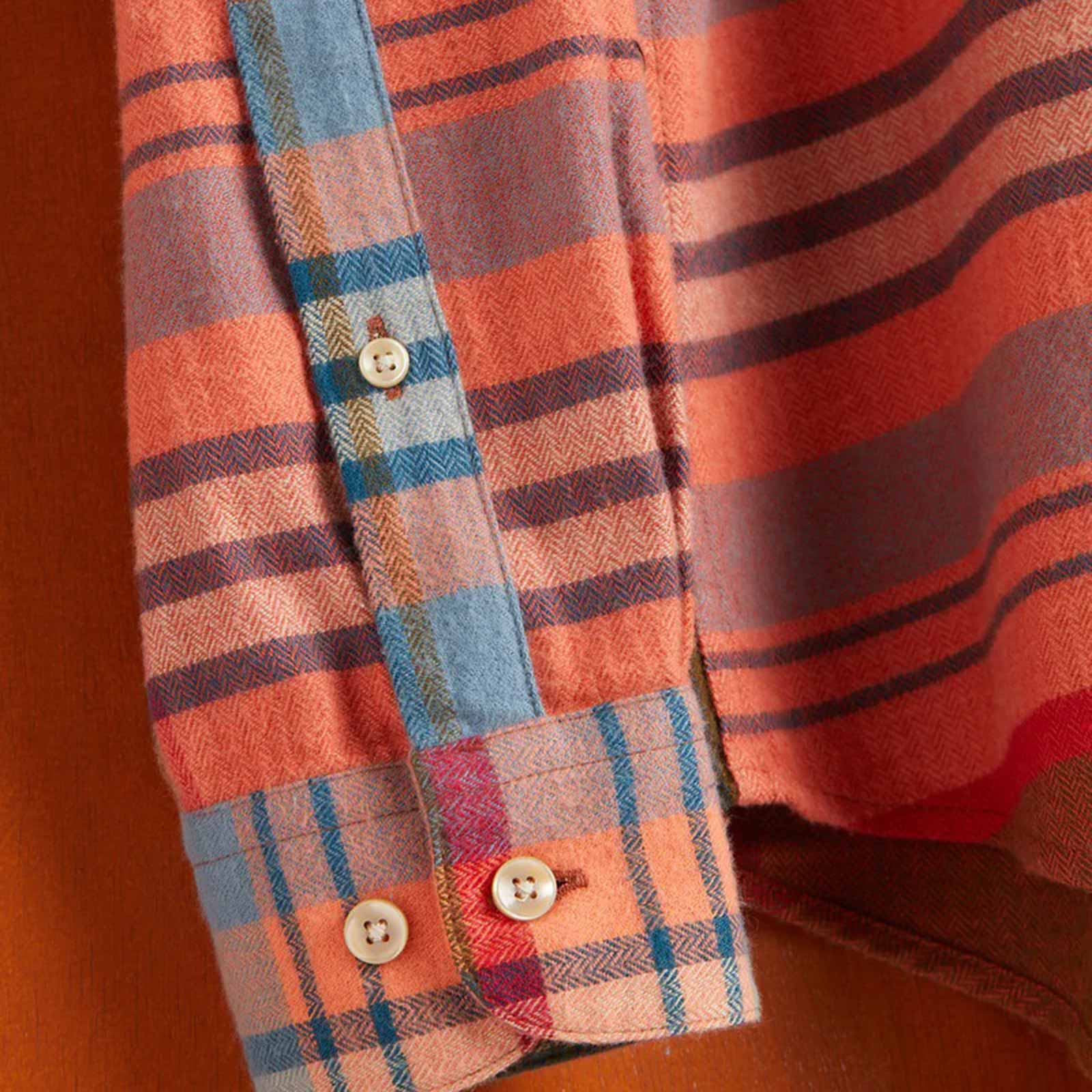 Verso Flannel Shirt multi/brown