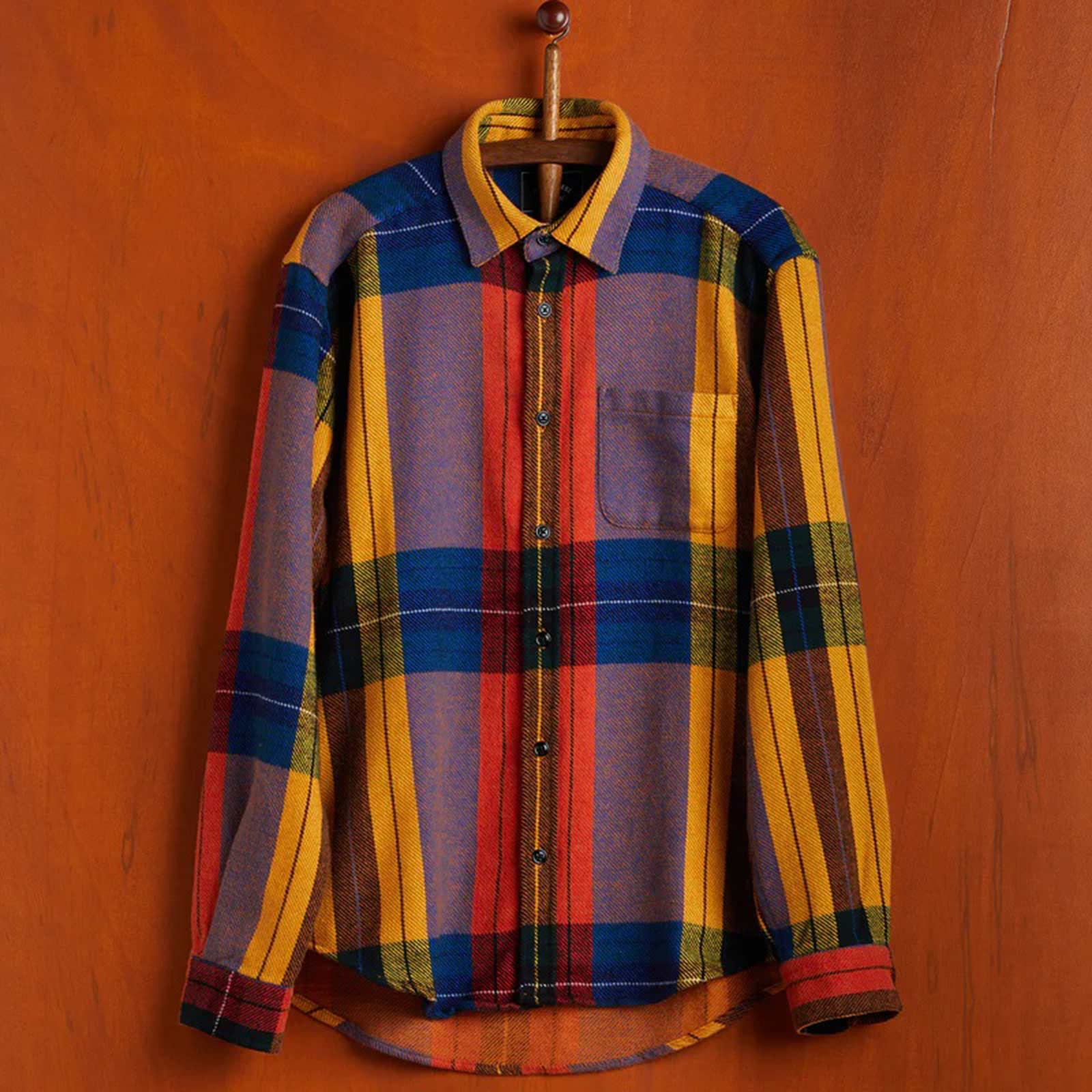 Video Flannel Shirt multi/yellow