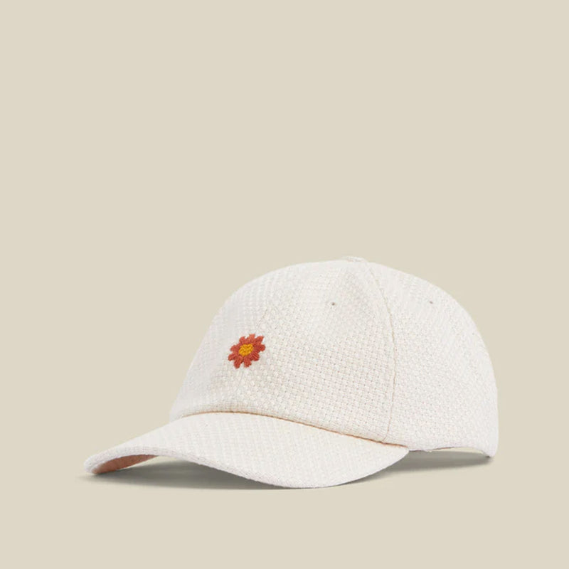 Villa Woven Cap Flower ecru Portuguese Flannel
