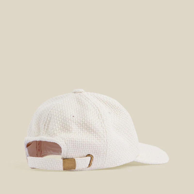 Villa Woven Cap Flower ecru Portuguese Flannel