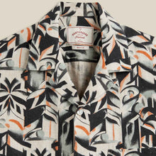 Viva S/S Shirt multi ivory/black/orange Portuguese Flannel