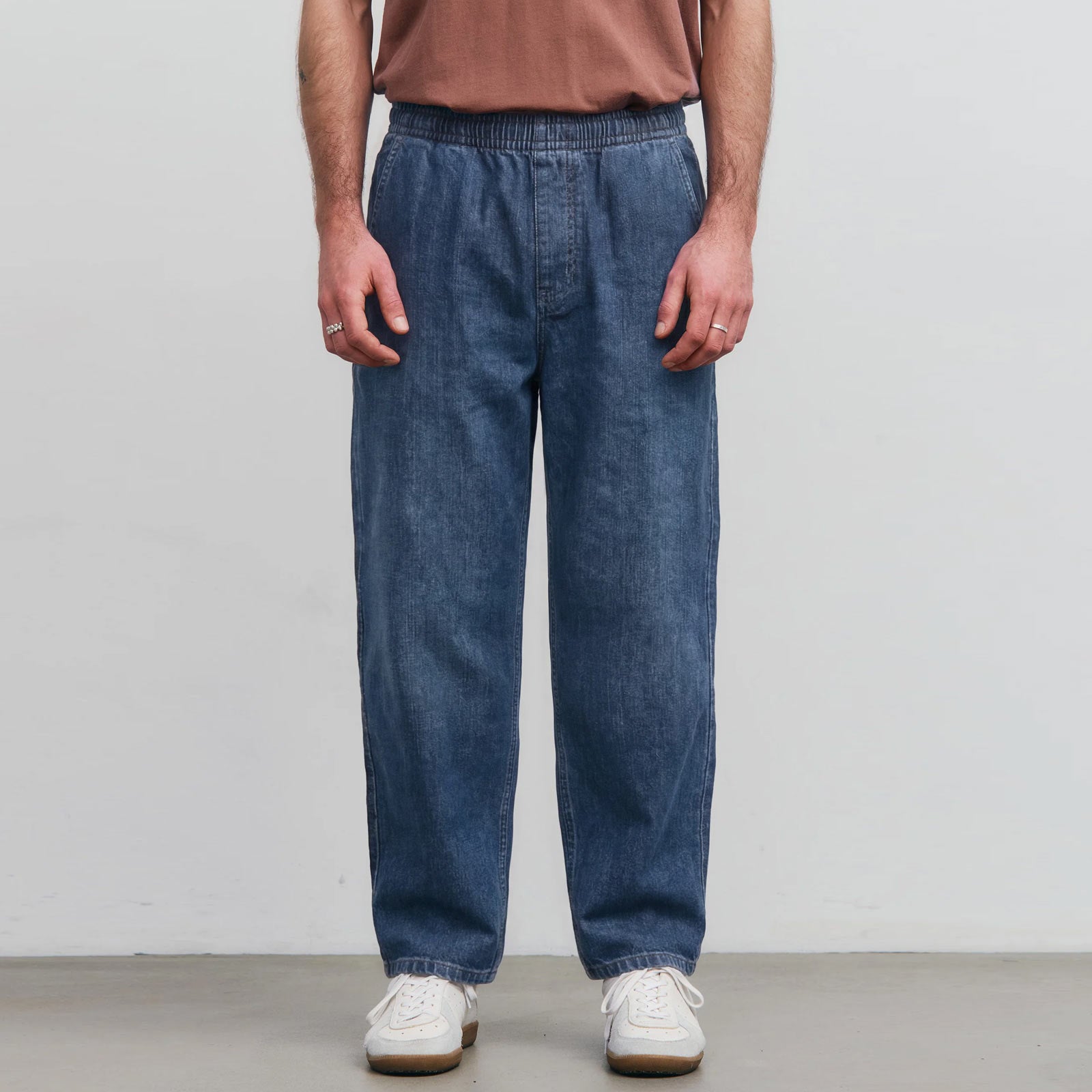 Wide Pant Recycled Cotton washed denim