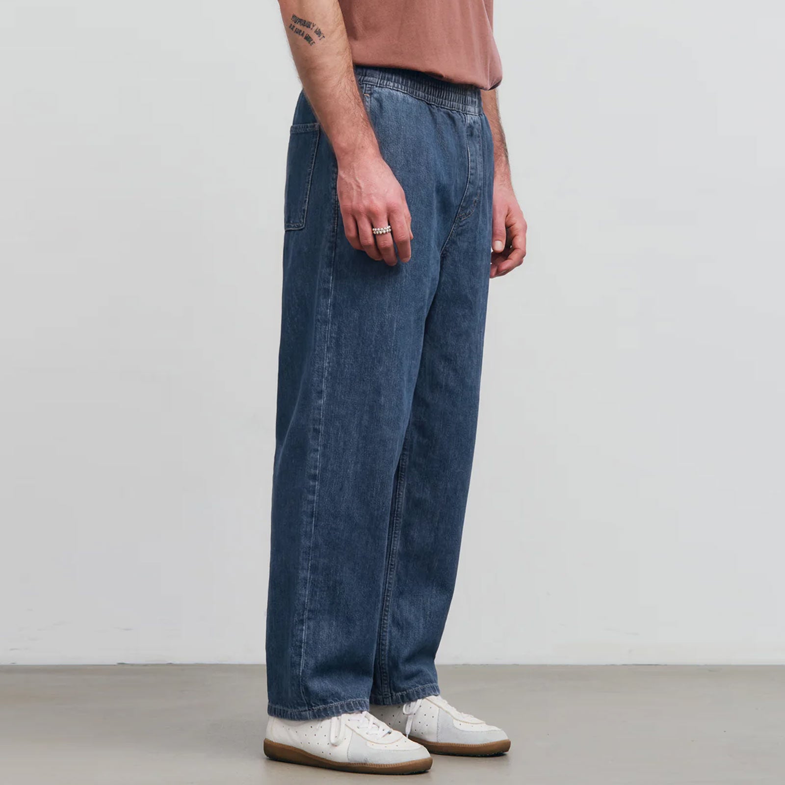 Wide Pant Recycled Cotton washed denim