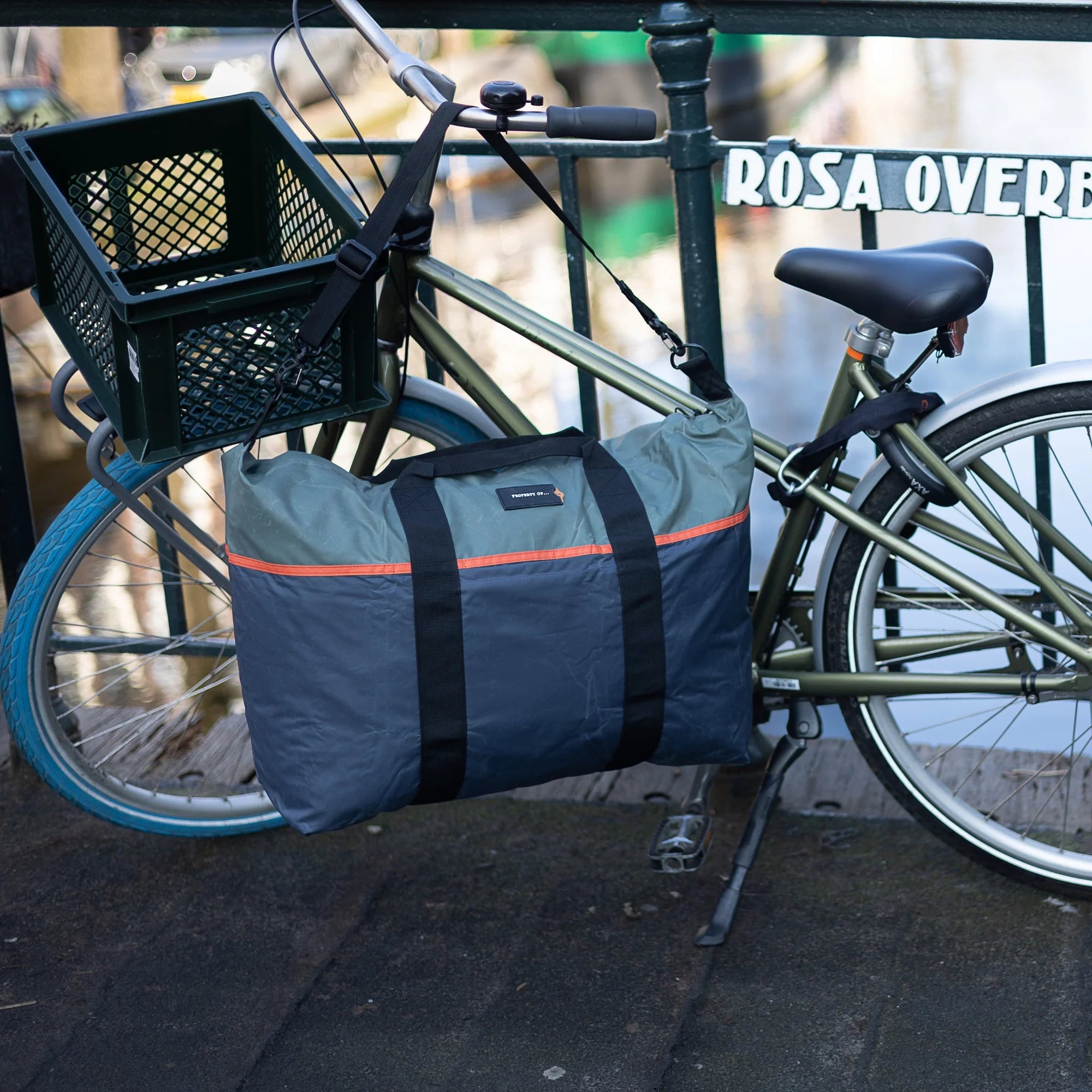 Francis Foldable Overnighter navy/khaki/coal Property of..
