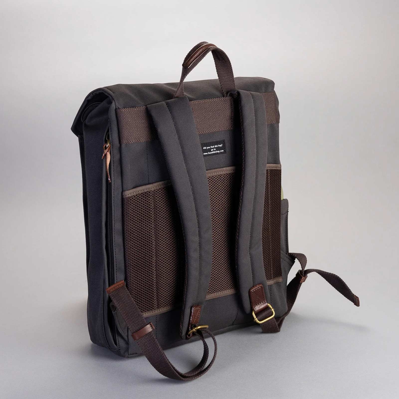 Hunter Backpack coal/dark brown