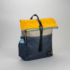 Lucas Roll Down Backpack yellow/khaki/navy