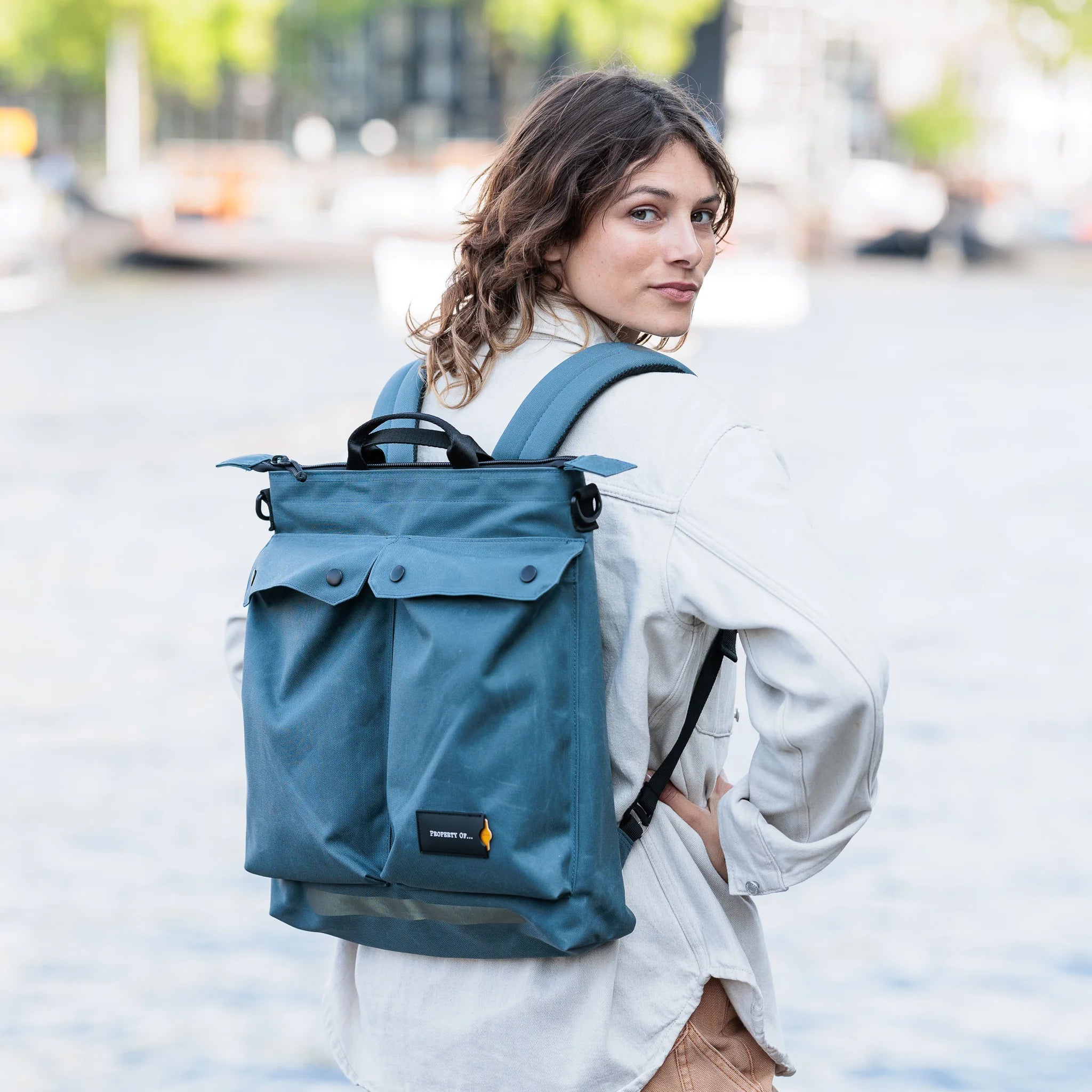 Zoe Bike Pack canal blue