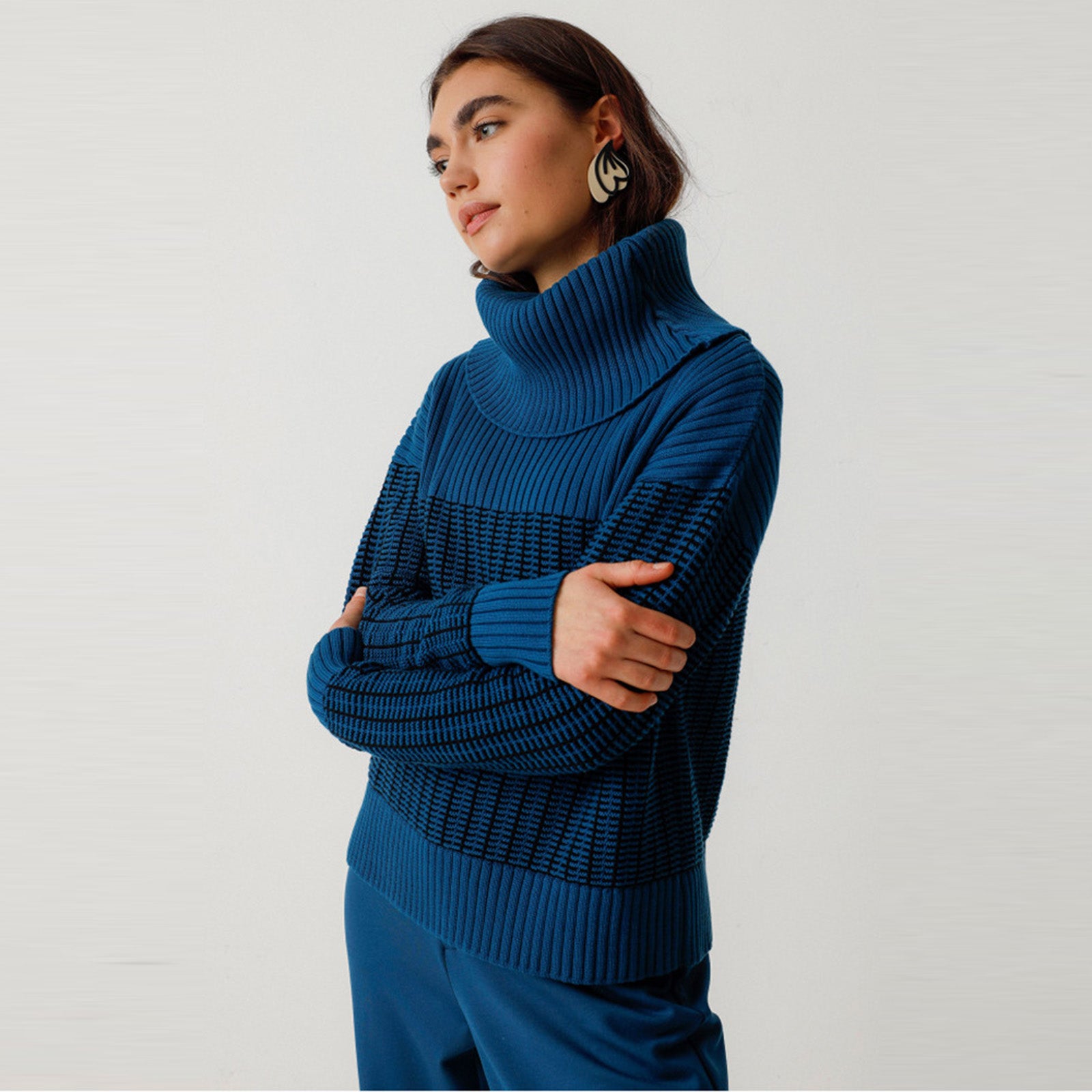 Rebeka Sweater ocean blue