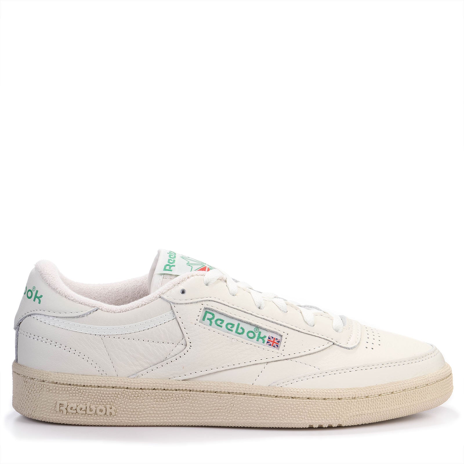 Club C 85 Vintage top chalk/paper white/glen green