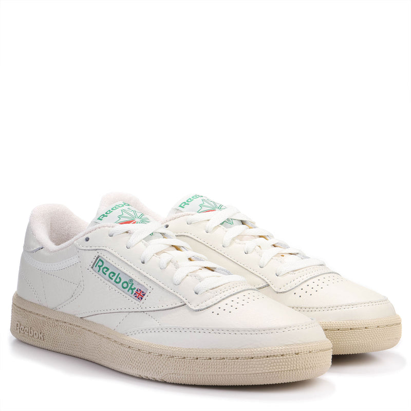 Club C 85 Vintage top chalk/paper white/glen green