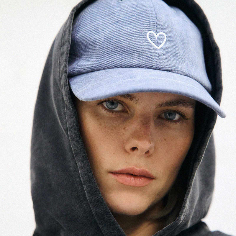 Affection Cap washed denim Rotholz
