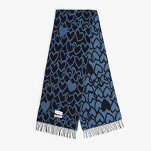 Affection Knit Scarf black/blue Rotholz