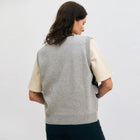 Affection Knit Vest grey melange Rotholz