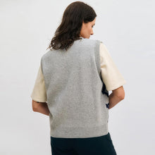 Affection Knit Vest grey melange Rotholz