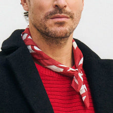 Bandana Red Hearts Rotholz