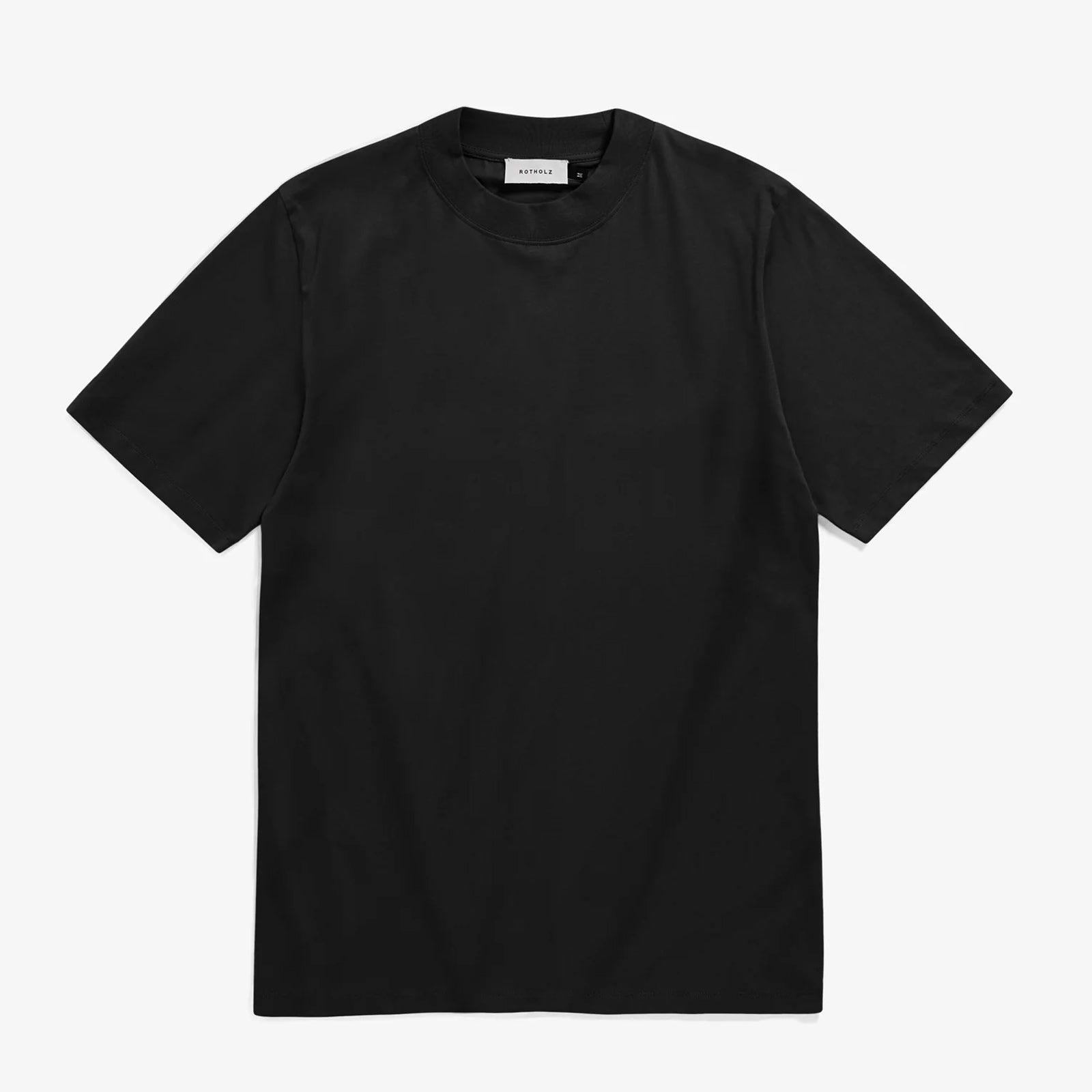 Big Collar T-Shirt true black Rotholz