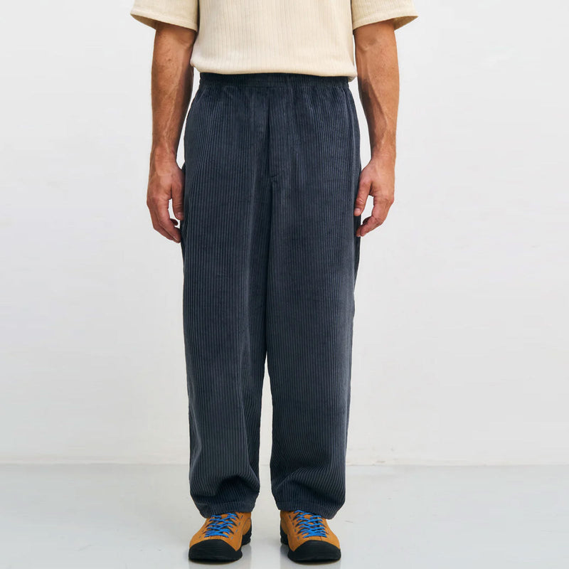 Cord Wide Pant stone blue Rotholz
