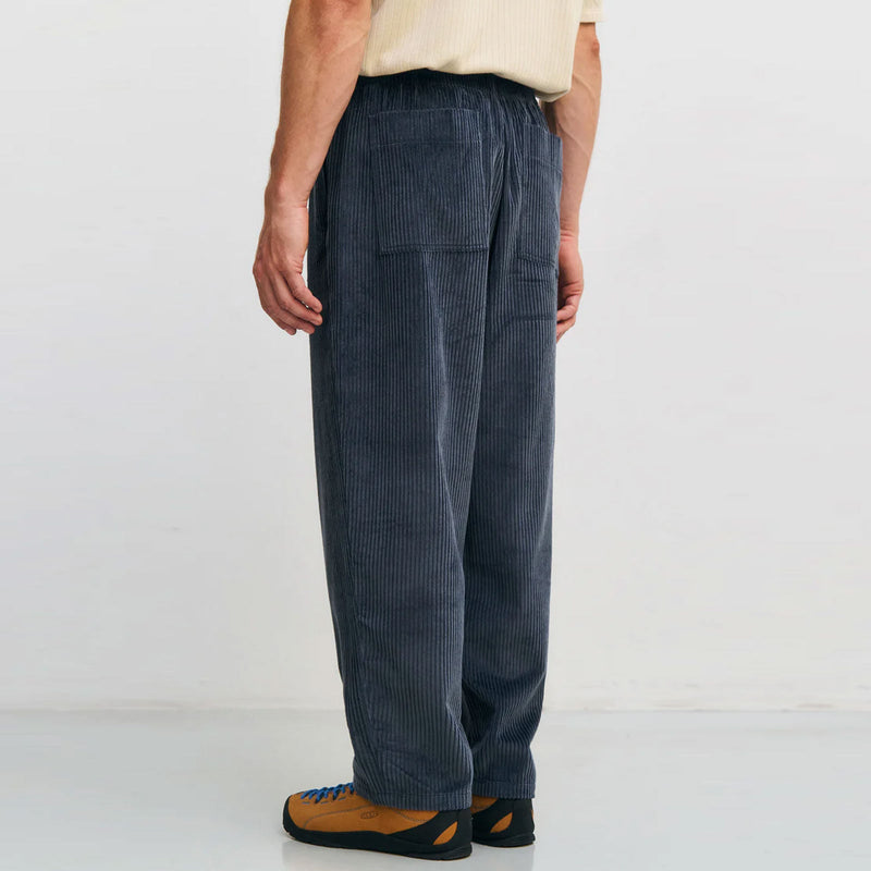 Cord Wide Pant stone blue Rotholz