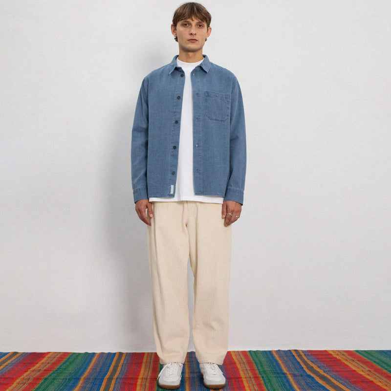 Denim Casual Shirt washed denim Rotholz