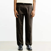 Flannel Everyday Pant black brown