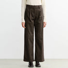 Flannel Pantalone black brown