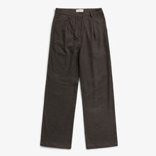 Flannel Pantalone black brown