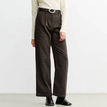 Flannel Pantalone black brown
