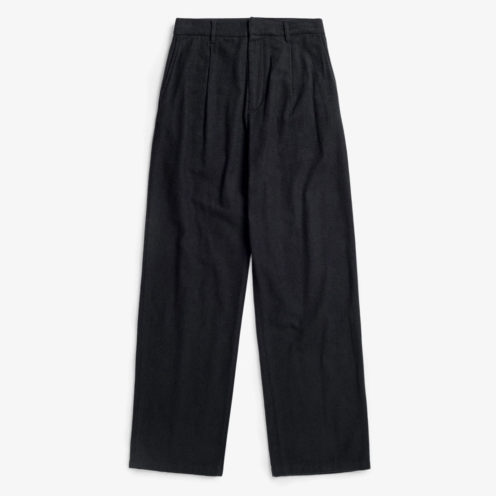 Flannel Pantalone true black