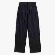 Flannel Pantalone true black