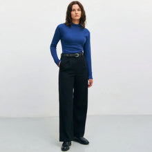 Heavy Ribbed Longsleeve royal blue Rotholz