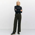 Heavy Ribbed Longsleeve true black Rotholz