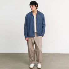 Leisure Shirt Recycled Cotton washed denim