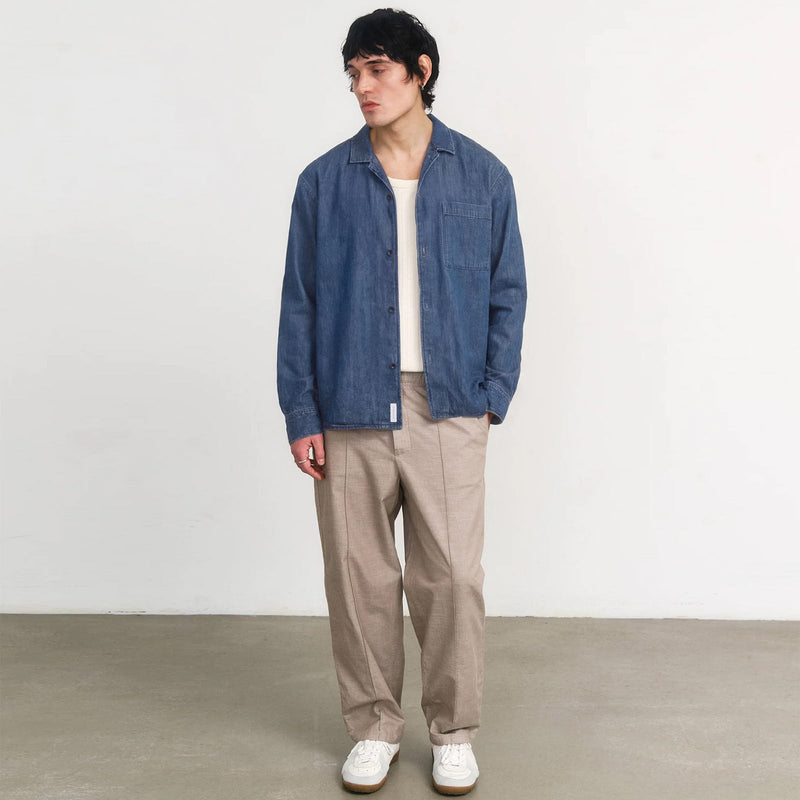 Leisure Shirt Recycled Cotton washed denim