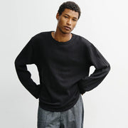 Relaxed Longsleeve true black