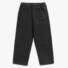 Ribbed Wide Pant faded black