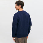 Smiling Knit Jumper blue melange Rotholz