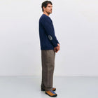 Smiling Knit Jumper blue melange Rotholz