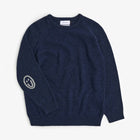 Smiling Knit Jumper blue melange Rotholz