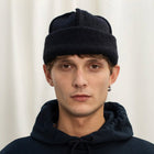 Toque Beanie soft black Rotholz
