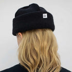 Toque Beanie soft black Rotholz