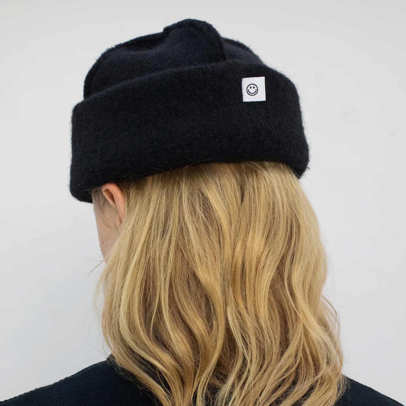 Toque Beanie soft black Rotholz